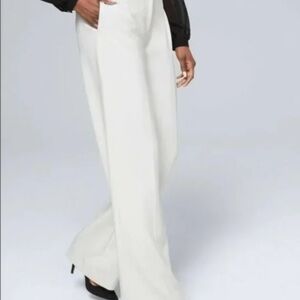 White House Black Market Legacy Ivory Flare Leg Pants 4R